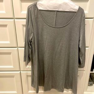 Gray Maternity Tunic